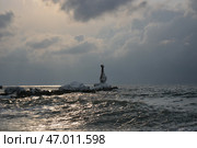 Маяк, море. о. Сахалин. Стоковое фото, фотограф Вячеслав Иванов / Фотобанк Лори