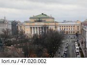 Александрийский театр Санкт-Петербург. Редакционное фото, фотограф Дмитрий Неумоин / Фотобанк Лори