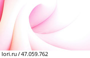 Pink jelly, as if in abstraction, twists inwards in stripes. Стоковая иллюстрация, иллюстратор David Kashakhi / Фотобанк Лори