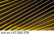 Diagonal 3d lines with metallic luster create background with texture. Стоковая иллюстрация, иллюстратор David Kashakhi / Фотобанк Лори