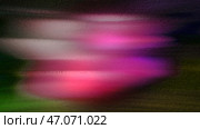 Colorful spots slowly flicker in background. Стоковая иллюстрация, иллюстратор David Kashakhi / Фотобанк Лори