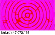 Small circles of different frames of a bright shade hypnotize in 3d format. Стоковая иллюстрация, иллюстратор David Kashakhi / Фотобанк Лори