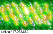 A light background of green shades that shine and shimmer in abstraction. Стоковая иллюстрация, иллюстратор David Kashakhi / Фотобанк Лори