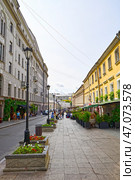 Город Москва. Улица Забелина (2024 год). Стоковое фото, фотограф Александр Тараканов / Фотобанк Лори