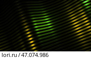 Beautiful shine from waves on striped silky background. Стоковая иллюстрация, иллюстратор David Kashakhi / Фотобанк Лори