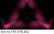 Kaleidoscope background with light flares looking like moving snake skin. Стоковое фото, фотограф David Kashakhi / Фотобанк Лори