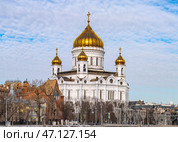 Храм Христа Спасителя. Стоковое фото, фотограф Константин Яковлев / Фотобанк Лори