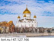 Храм Христа Спасителя. Стоковое фото, фотограф Константин Яковлев / Фотобанк Лори
