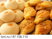 Вкусные традиционные восточные сладости, крупным планом. Стоковое фото, фотограф Pixel_shot / Фотобанк Лори