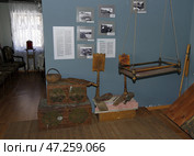Экспозиция Кыновского краеведческого музея. Пермский край, Лысьвенский городской округ, село Кын, улица Мира, 41а. Редакционное фото, фотограф Алексей Иванов / Фотобанк Лори