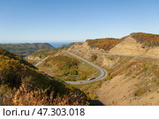 Холмский перевал. (Россия, Сахалин, Холмск) Стоковое фото, фотограф Вячеслав Иванов / Фотобанк Лори