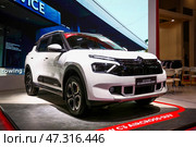 Citroen C3 Aircross. Редакционное фото, фотограф Art Konovalov / Фотобанк Лори