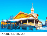 Село Свияжск. Свияжский Иоанно-Предтеченский монастырь. Свято-Троицкая церковь (2015 год). Редакционное фото, фотограф Зобков Юрий / Фотобанк Лори