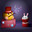 A cartoon magician and a rabbit inside a magic hat. Стоковая иллюстрация, иллюстратор Vladislav_v / Фотобанк Лори