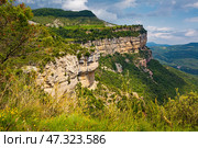 Highland landscape at Tavertet municipality, Catalonia, Spain. Стоковое фото, фотограф Яков Филимонов / Фотобанк Лори
