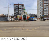 Храм Святого Апостола и Евангелиста Иоанна Богослова. Сиреневый бульвар, владение 50. Район Восточное Измайлово. Москва. Редакционное фото, фотограф lana1501 / Фотобанк Лори
