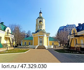 Храм святителя Филиппа, митрополита Московского в Мещанской слободе, ул. Гиляровского, 35, Москва. Редакционное фото, фотограф stargal / Фотобанк Лори