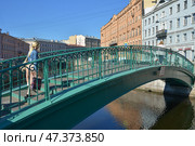 Летний Петербург. Сенной мост (2018 год). Стоковое фото, фотограф Александр Алексеев / Фотобанк Лори