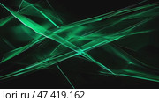 Dark background, laser beams of green light on a black background. Стоковое AI-видео, аниматор Ирина Ручушкина / Фотобанк Лори