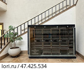The first computer in the Middle East - WEIZAC in the Weizmann Institute of Science. Редакционное фото, фотограф Irina Opachevsky / Фотобанк Лори