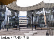 Россия. Москва. Виды и интерьеры МГТУ имени Баумана. Russia. Moscow. Views and interiors of Bauman Moscow State Technical University. Редакционное фото, фотограф Алексей Смышляев / Фотобанк Лори
