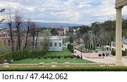 Вид на Каскадную лестницу в Кисловодске (2024 год). Стоковое фото, фотограф Николай Рыбин / Фотобанк Лори