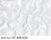 Глянцевая мятая бумага — плотный текстурный фон для дизайна и мокапов  Фон из плотной белой бумаги с глянцевым блеском и выразительными складками. Идеально подходит для рекламных макетов, упаковки, коллажей, постеров и креативных проектов. Стоковое фото, фотограф Анна Чижова / Фотобанк Лори