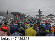 Горнолыжный курорт Губаха Пермский край. Редакционное фото, фотограф Sergey Rusanov / Фотобанк Лори