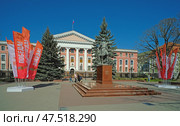 Праздничное оформление ко Дню Победы в Калининграде. Редакционное фото, фотограф Ольга Дмитренко / Фотобанк Лори