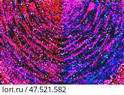 Mosaic, symmetrical, airy radial pattern. Abstract background. Copy space. Illustration. Стоковая иллюстрация, иллюстратор Бузмакова Светлана / Фотобанк Лори