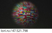World flags sphere planet. Стоковая анимация, аниматор Михаил Коханчиков / Фотобанк Лори