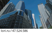 Skyscrapers soar in urban cityscape. Стоковое фото, фотограф Михаил Коханчиков / Фотобанк Лори