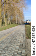 Парк на набережной. Стоковое фото, фотограф Анастасия Соломенко / Фотобанк Лори