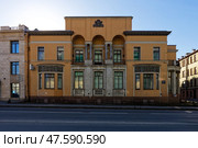 Особняк Марии Константиновны Покотиловой , 1909, архитектор Мариан Станиславович Лялевич. Санкт-Петербург, Каменноостровский проспект, 48 (набережная реки Карповки, 31) Редакционное фото, фотограф Александр Селезнев / Фотобанк Лори