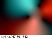 Яркий глубокий сине-голубой, лазурный, кораллово-малиновый градиентный абстрактный фон. Размытая цветовая смесь омбре. Мягкая зернистая текстура. Современная эстетика современного искусства. Дизайн для декора, постера. Стоковая иллюстрация, иллюстратор ФотоИнтеллект / Фотобанк Лори