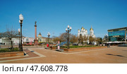 Площадь Победы в городе Калининграде. Редакционное фото, фотограф Ольга Дмитренко / Фотобанк Лори