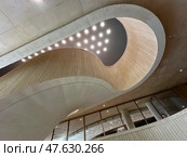 Stairs in the National Library of Israel. Редакционное фото, фотограф Irina Opachevsky / Фотобанк Лори