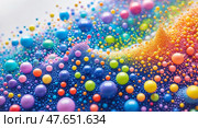 Ethereal pointillism a vibrant journey through color. Стоковое AI-изображение, AI-художник Андрей Бакусов / Фотобанк Лори