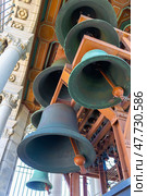 Bells on the Sather Tower (2024 год). Стоковое фото, фотограф Олег Жуков / Фотобанк Лори