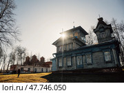 Усадьба лесопромышленника БеляеваС.Н., Нижегородская область посёлок Воскресенское. Редакционное фото, фотограф Юлия Киселёва / Фотобанк Лори