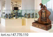 Showpieces in Museum of Ethnology and World Cultures of Barcelona, Spain (2022 год). Редакционное фото, фотограф Яков Филимонов / Фотобанк Лори