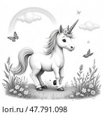 Детские раскраски иллюстрация. Стоковая иллюстрация, иллюстратор Мария Терехова / Фотобанк Лори