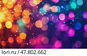 Vibrant bokeh light transition with dynamic color shift in high definition. Стоковое AI-видео, аниматор Sabyna75 / Фотобанк Лори