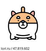 plushies kawaii color icon vector illustration. Стоковая иллюстрация, иллюстратор Vectorwin / Фотобанк Лори