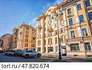 Дом на улице Рубинштейна, 23, Санкт-Петербург. Стоковое фото, фотограф Baturina Yuliya / Фотобанк Лори