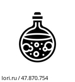 love potion glyph icon vector illustration. Стоковая иллюстрация, иллюстратор Vectorwin / Фотобанк Лори
