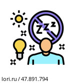 light therapy color icon vector illustration. Стоковая иллюстрация, иллюстратор Vectorwin / Фотобанк Лори