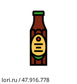 chutney condiment color icon vector illustration. Стоковая иллюстрация, иллюстратор Vectorwin / Фотобанк Лори