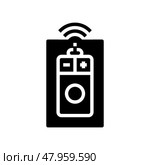 smart dimmer switch home glyph icon vector illustration. Стоковая иллюстрация, иллюстратор Vectorwin / Фотобанк Лори
