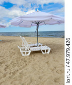 Baltic Sea and the tranquil beach, a haven for peace. Стоковое фото, фотограф Anastasy Yarmolovich / Фотобанк Лори